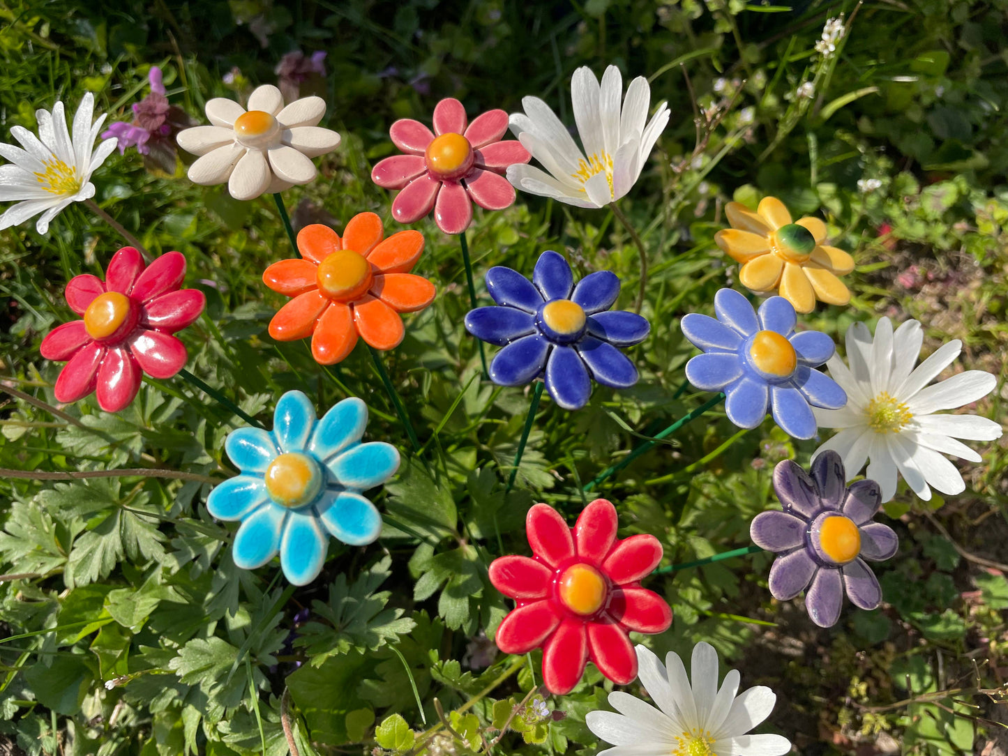 Keramik blomster