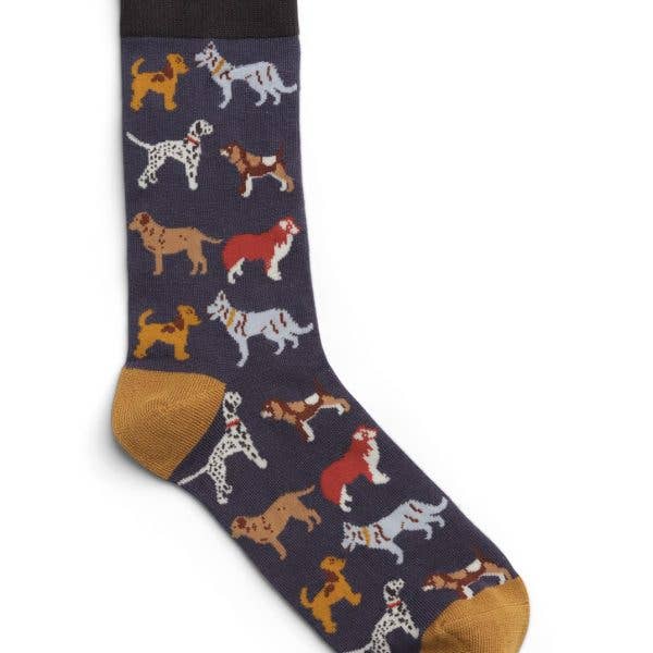 Sokker - dogs navy (str. 41-44)