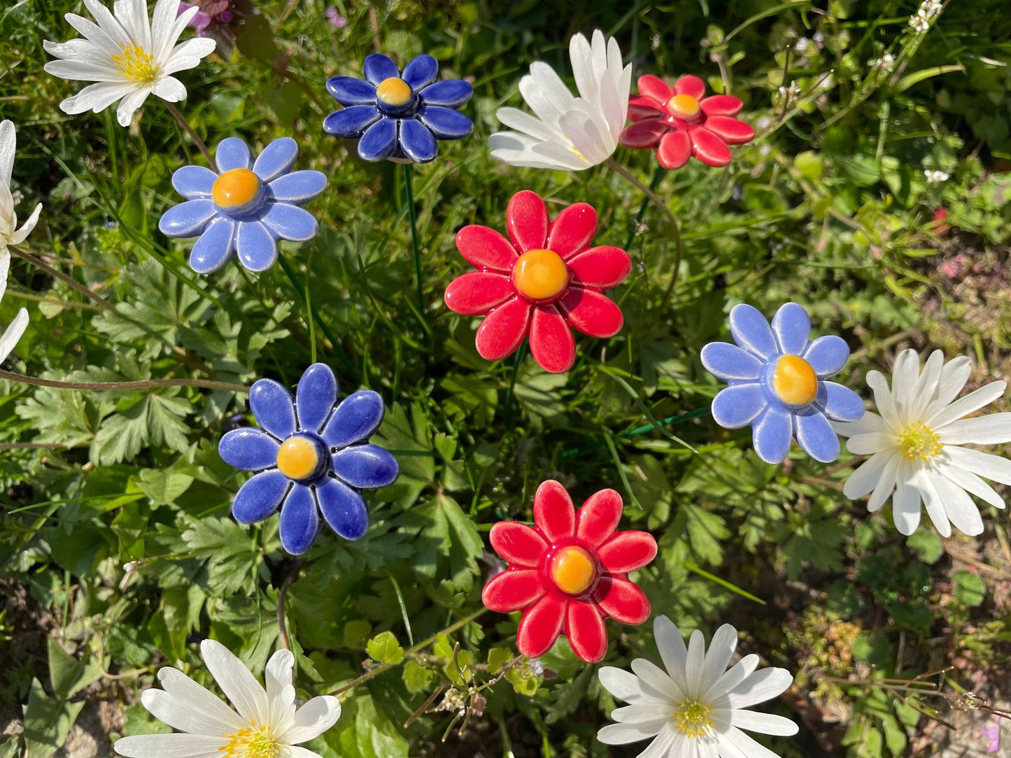 Keramik blomster