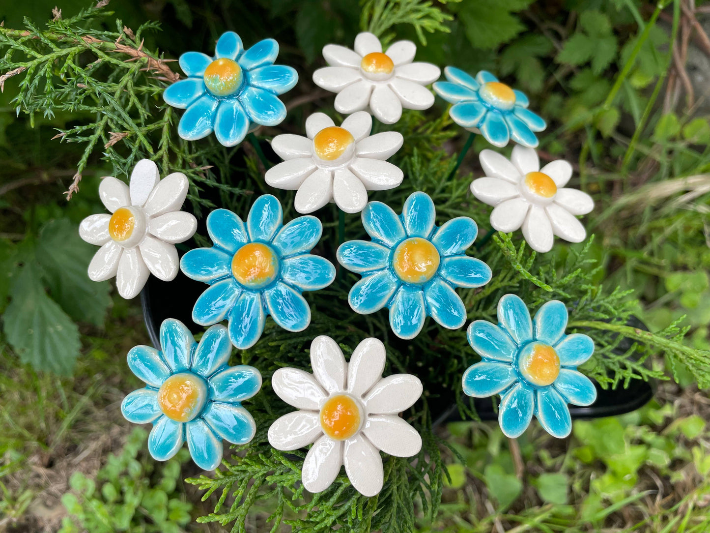 Keramik blomster