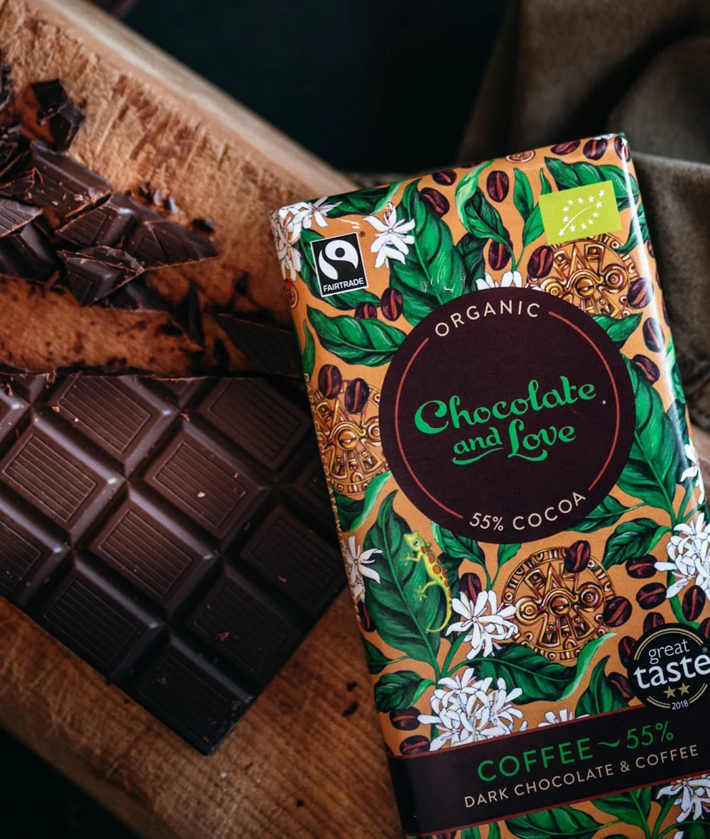 C&L Coffee 55% - Mørk Chocolade med Arabica kaffe