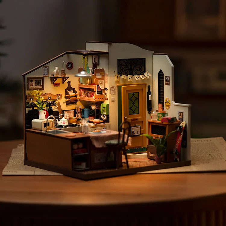 Miniature House Kit - Homey Kitchen