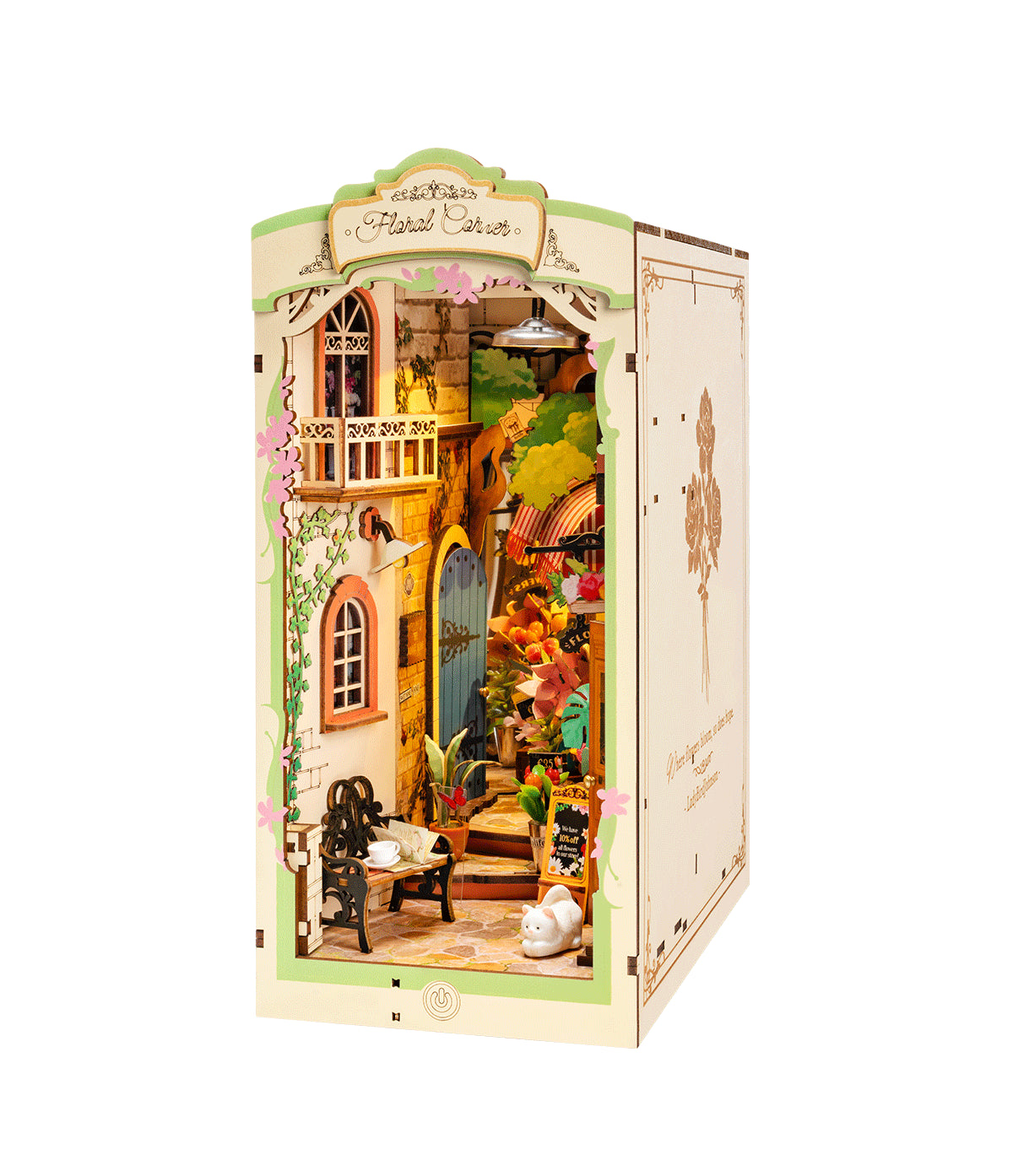 Book Nook Kit: Floral corner