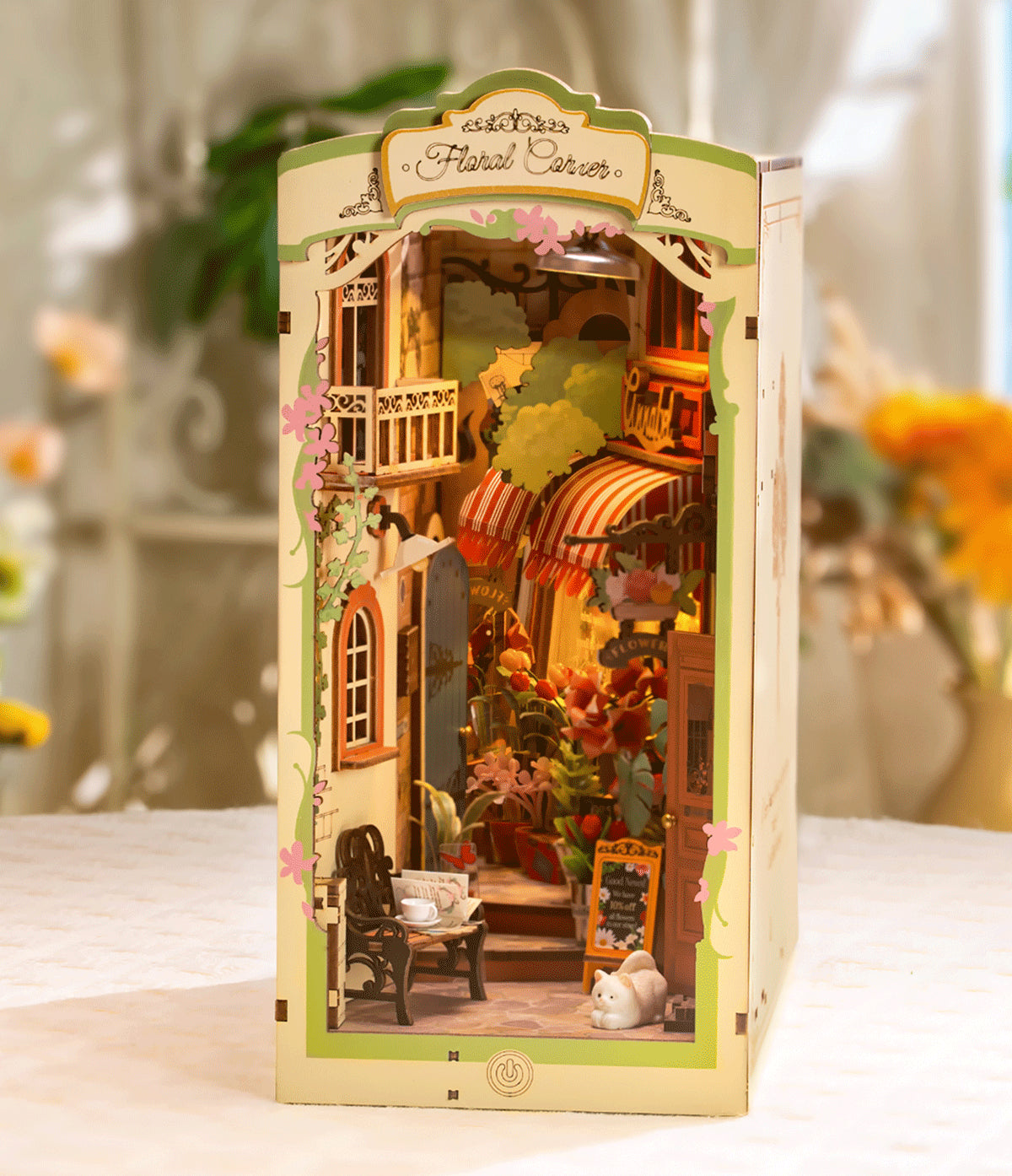 Book Nook Kit: Floral corner