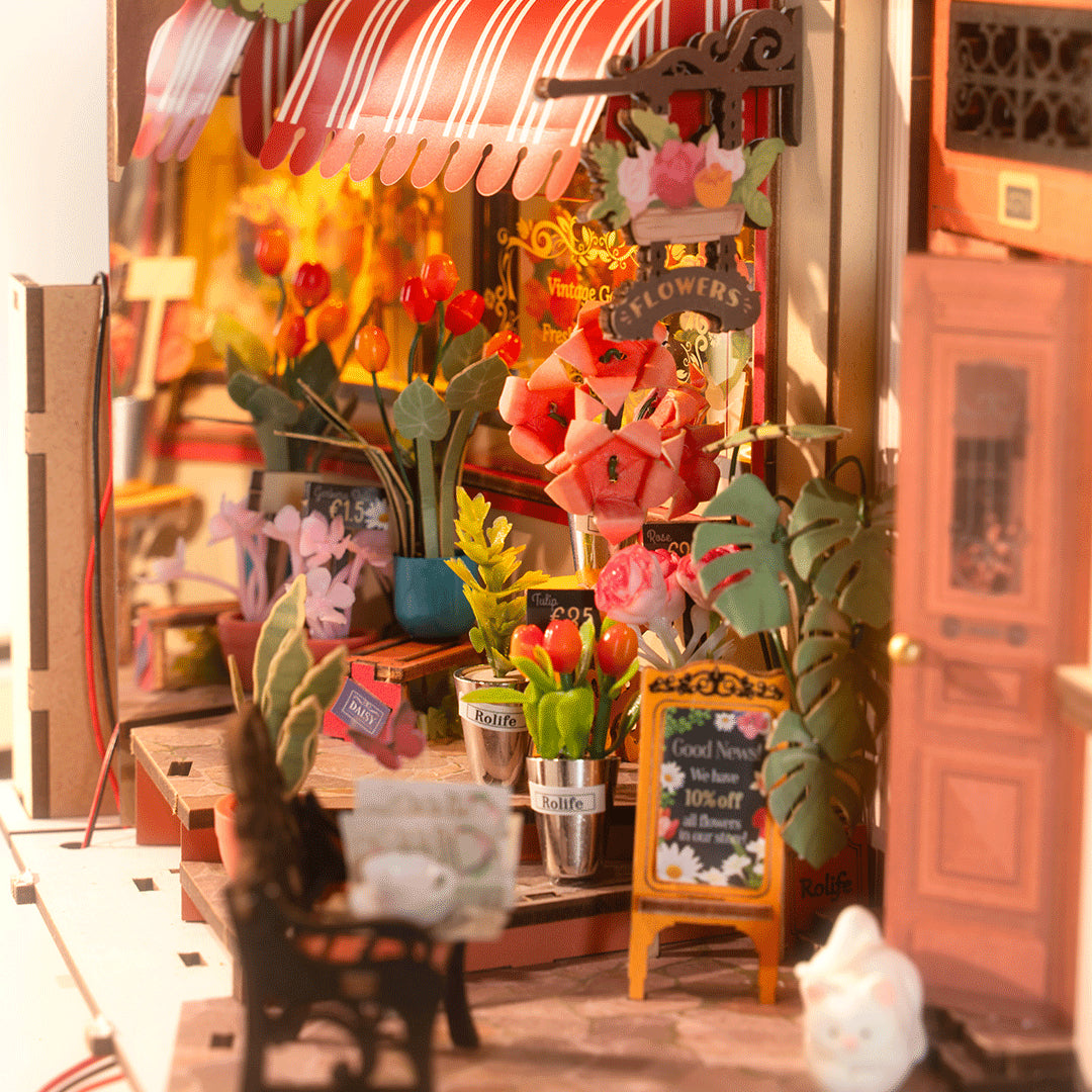 Book Nook Kit: Floral corner