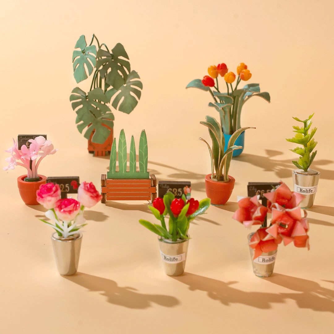 Book Nook Kit: Floral corner