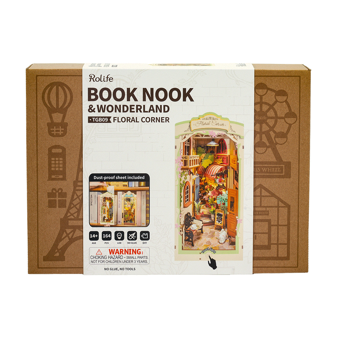 Book Nook Kit: Floral corner