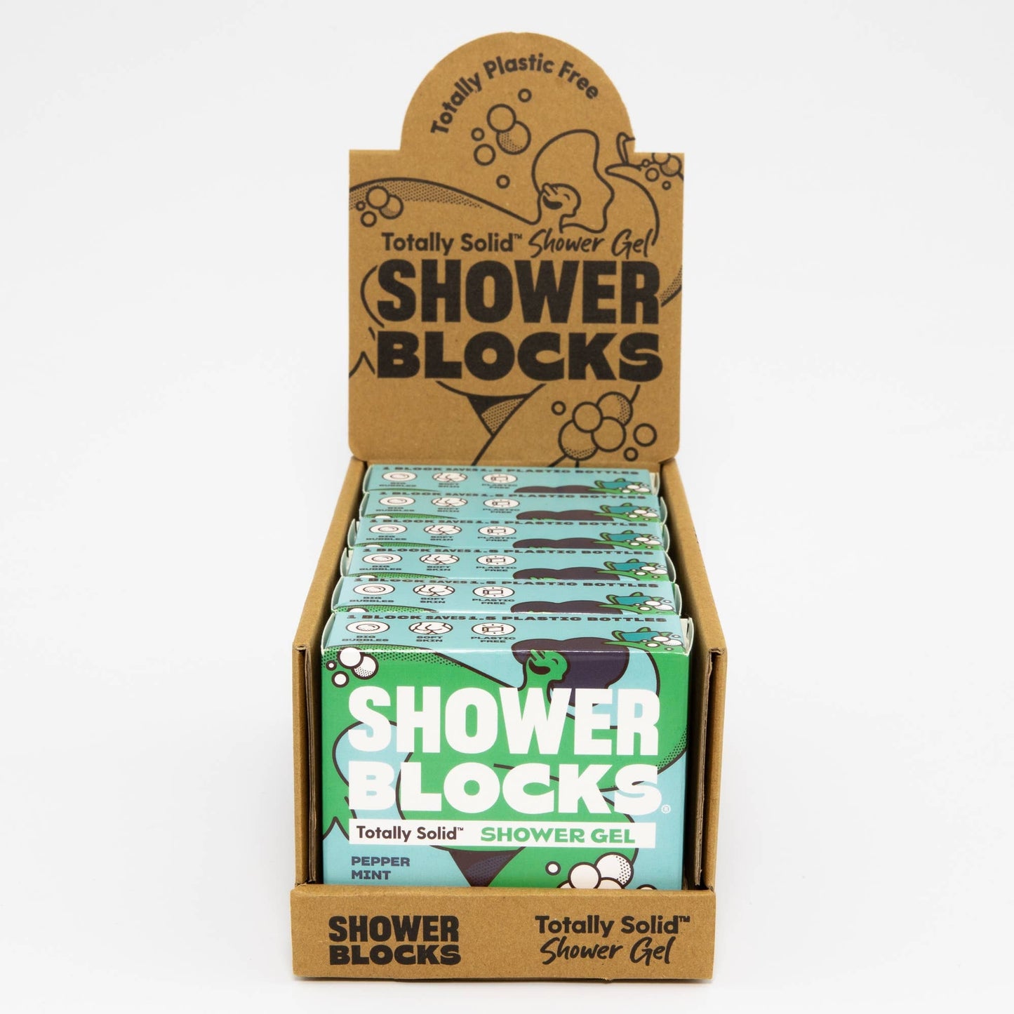 Showerblok: pebermynte