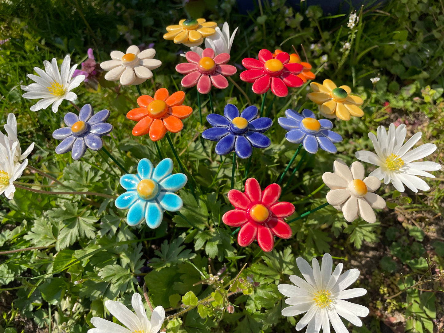 Keramik blomster