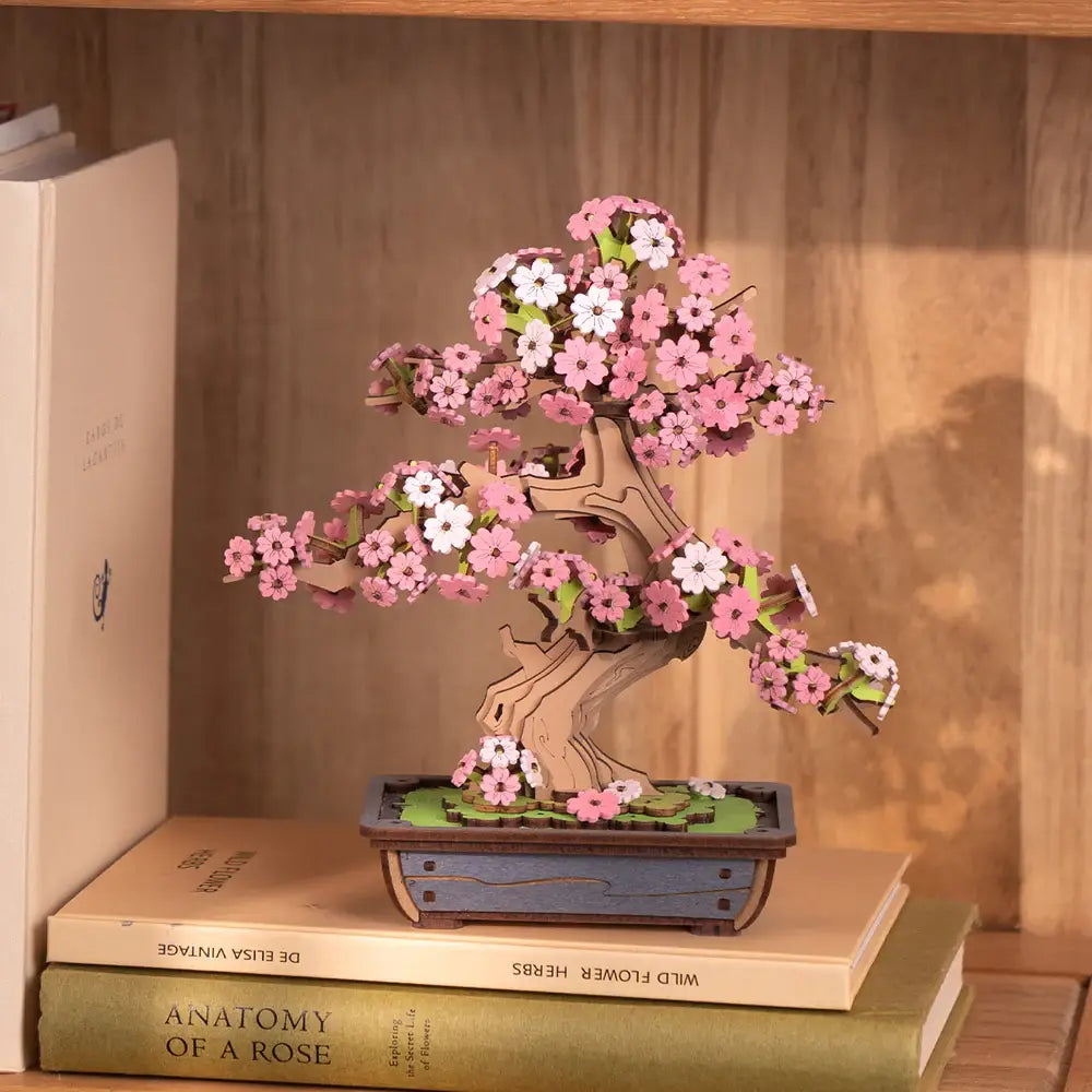 DIY Puslespil 3D - Sakura Bonsai