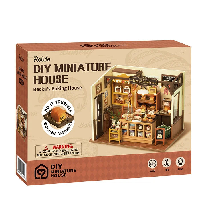 Miniature House Kit - Becka's Baking House