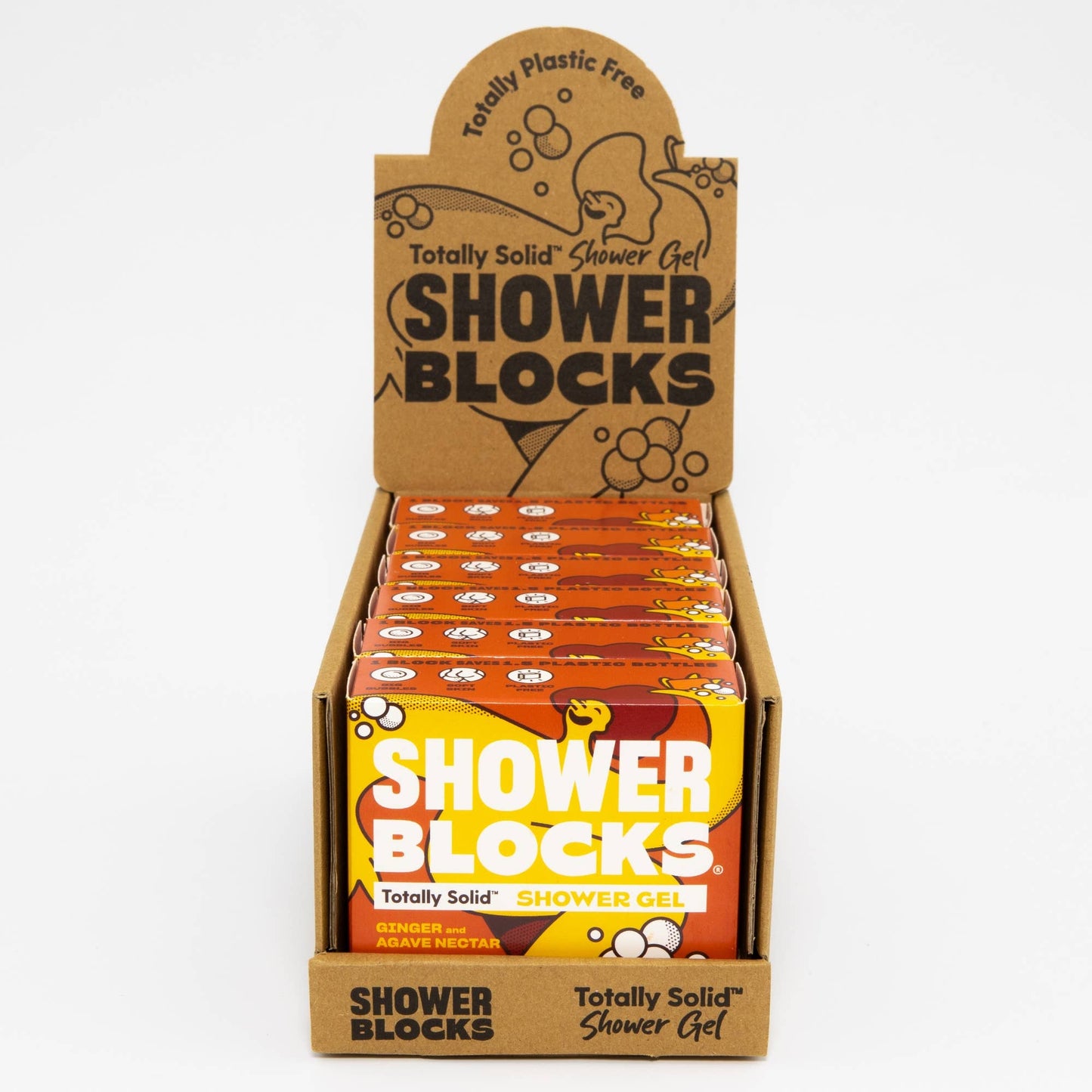 Showerblok: Ingefær & Agave Nektar