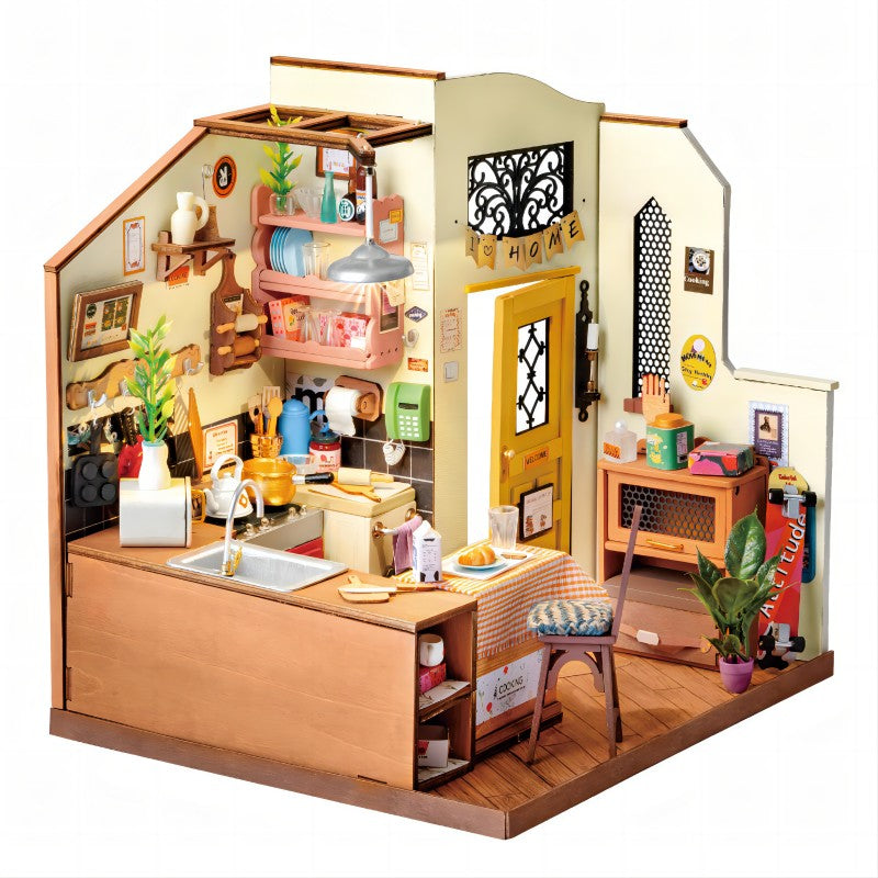 Miniature House Kit - Homey Kitchen