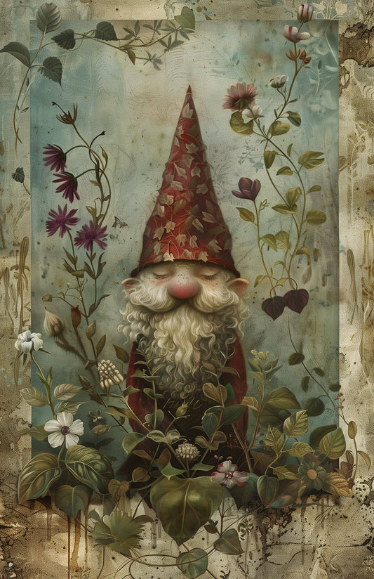 Postkort Fairytale Woodland: Gnome