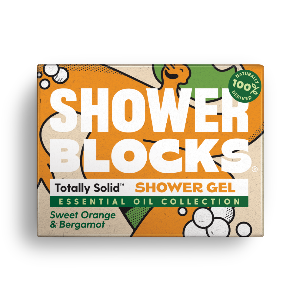 Shower block: orange & bergamot