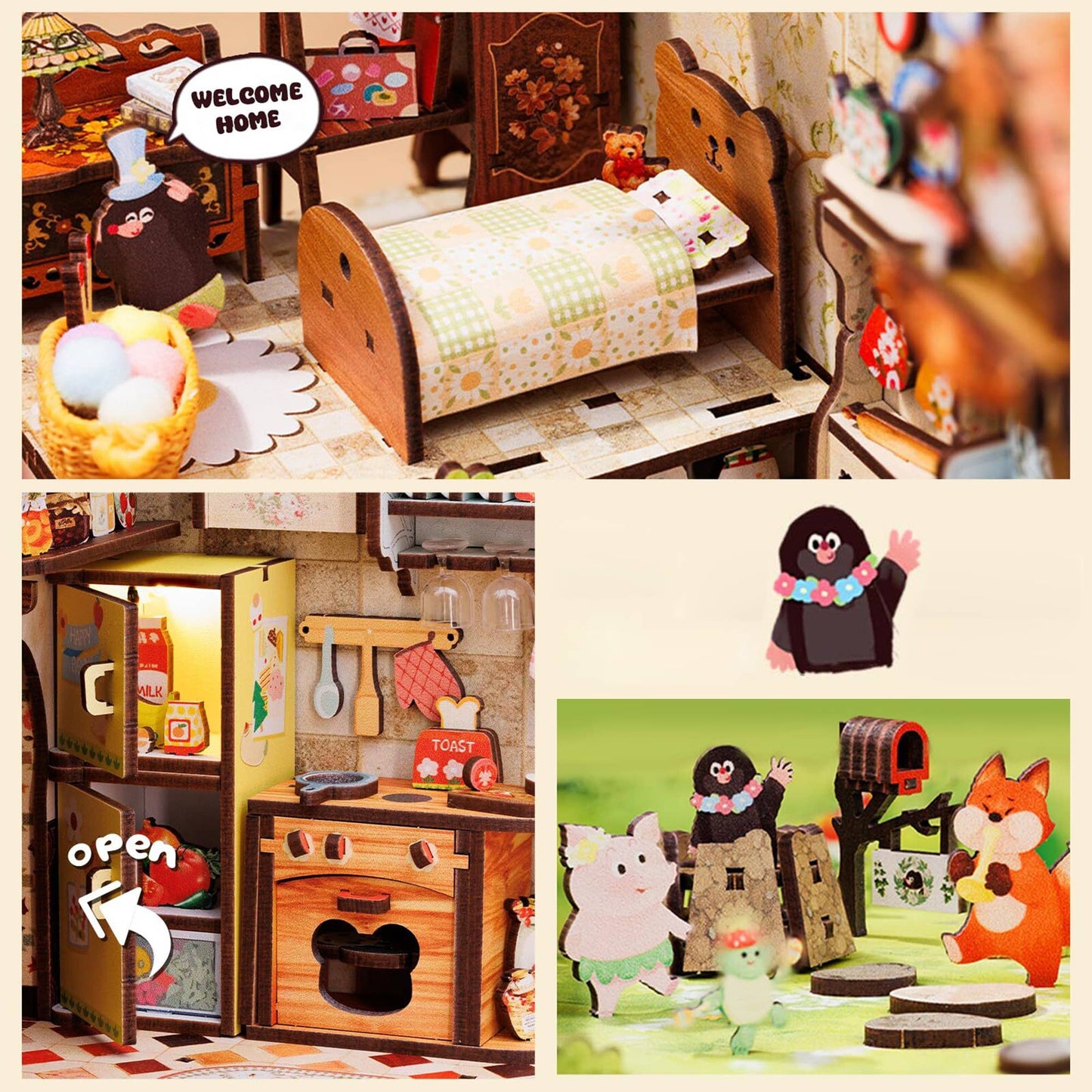 Book Nook Kit: Mole's Apartment