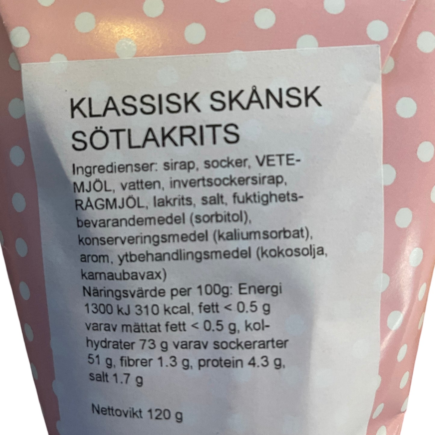 Kræmmerhus med vegansk sød lakrids