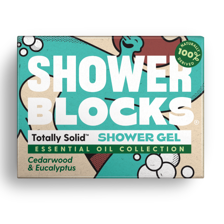 Shower block: cedarwood & eucalyptus