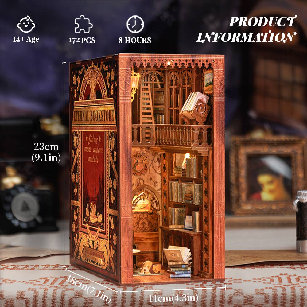 Book Nook Kit: Eternal Bookstore