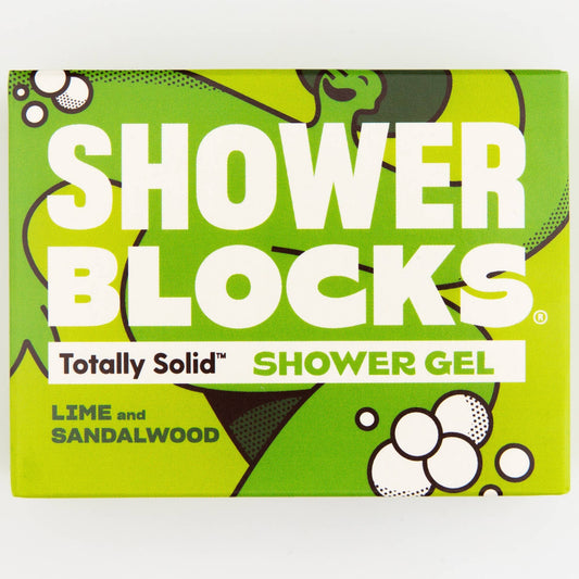 Shower Block: lime & sandelwood