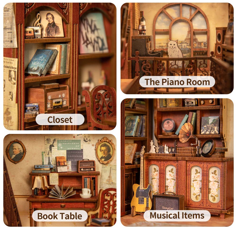 Book Nook Kit: The Secret Rhythm