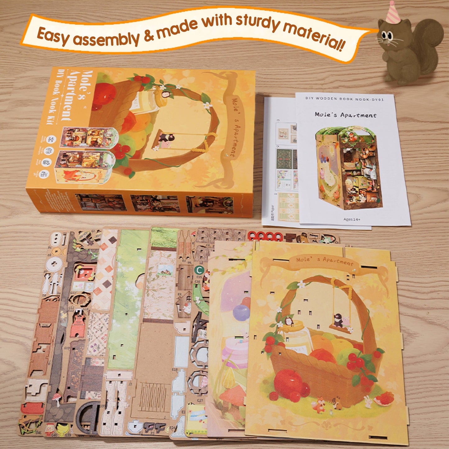 Book Nook Kit: Mole's Apartment