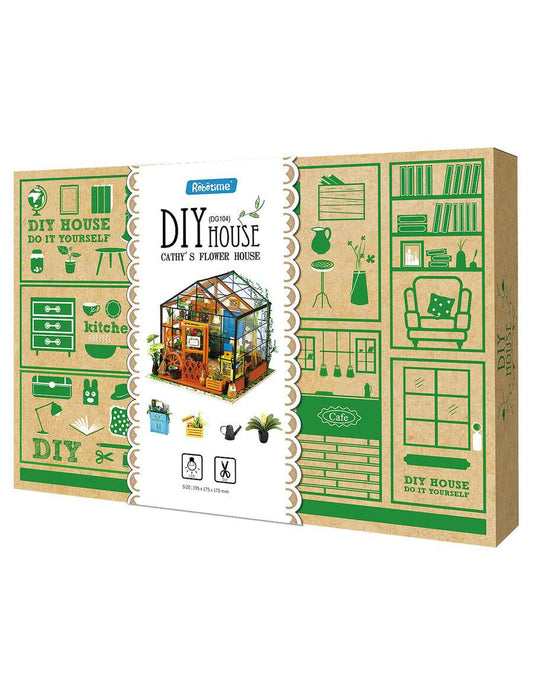 Miniature House Kit - Cathy's drivhus