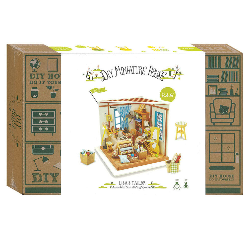 Miniature House Kit - Lisas sybutik