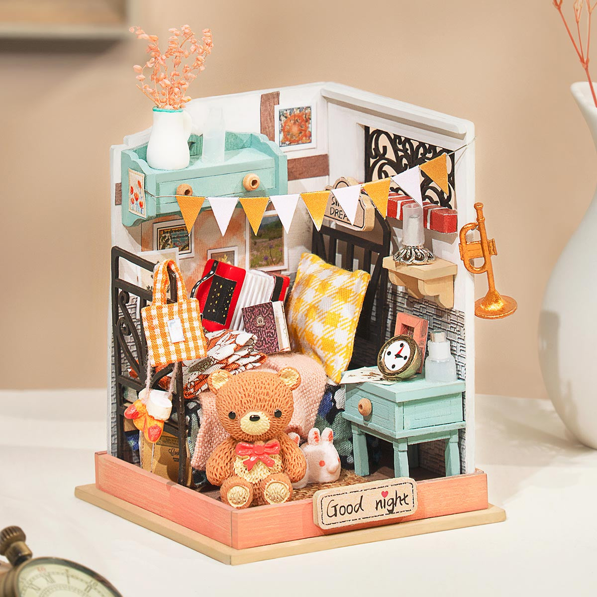 Miniature House Kit - Sweet Dream (Soveværelse)