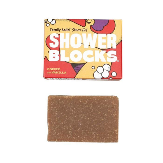 Shower Blocks, coffee og vanilla