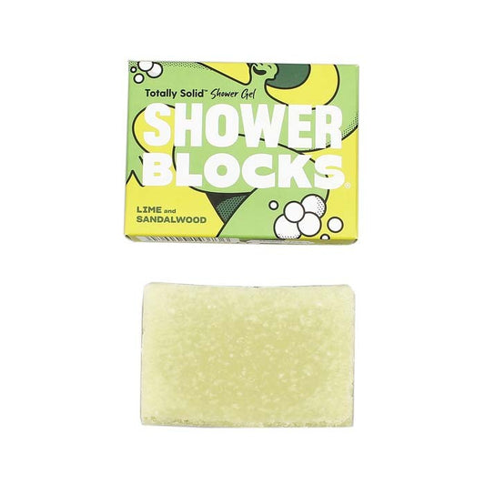 Shower Blocks, lime og sandalwood